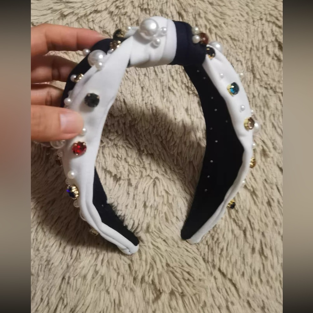Pearl and Gem Embellished Headbands - Picture 5 of 8